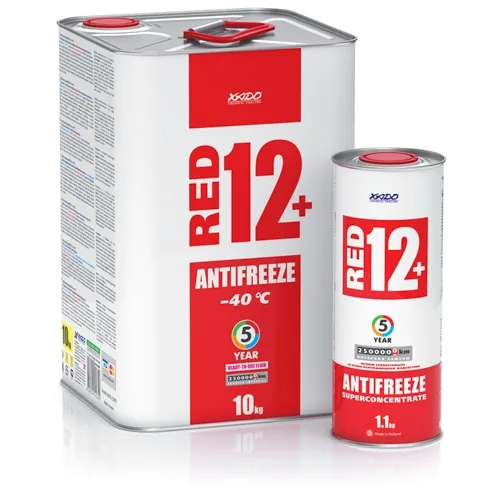 XADO Antifrīzs Sarkans 12 + -40 ⁰ C