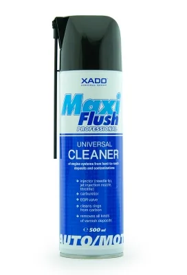 XADO MaxiFlush Professional spēcīgs tīrītājs motora detaļām.