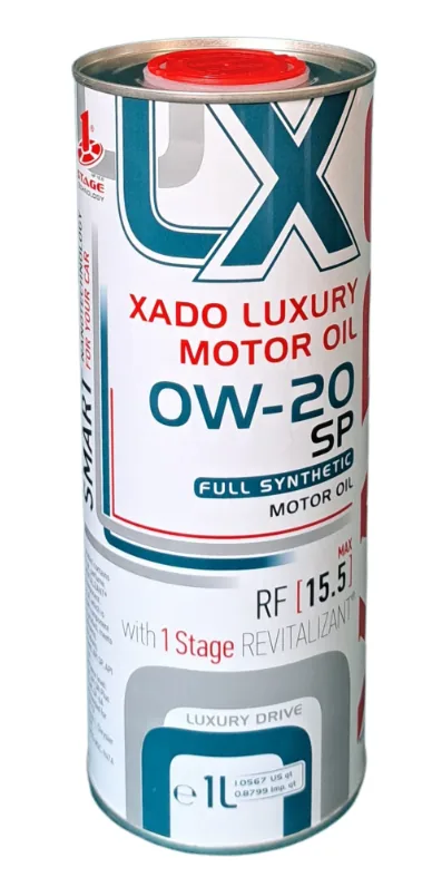 0W-20 LUXURY DRIVE XADO OIL