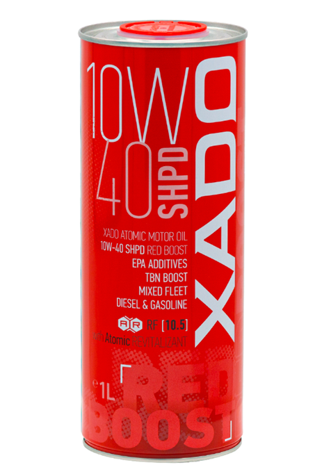10W-40 SHPD RED BOOST XADO Oil