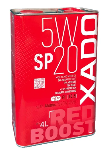 5W-20 SP RED BOOST XADO OIL