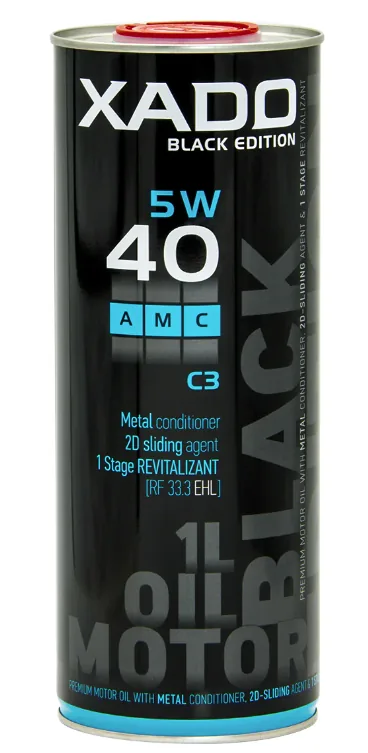 5W-40 C3 AMC BLACK EDITION XADO OIL