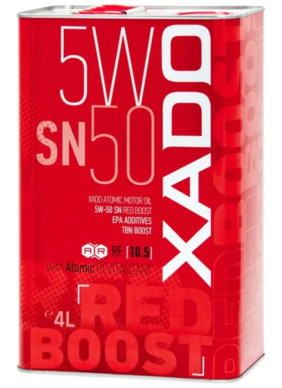 5W-50 SN XADO OIL RED BOOST