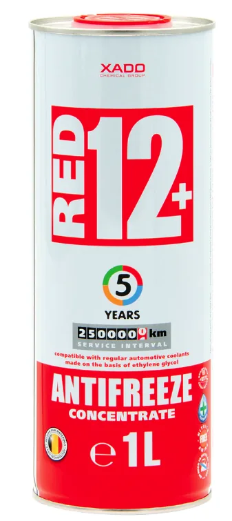 XADO Antifrīzs Sarkans 12+ XADO